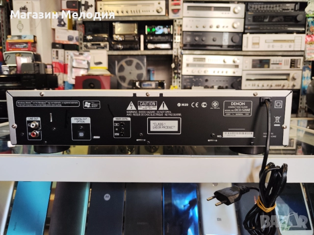 CD Player Denon DCD-520AE Чете всички дискове и mp3. В отлично техническо и визуално състояние., снимка 10 - Декове - 44271131