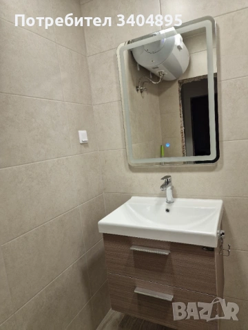 Мивка,шкаф и огледало за баня, снимка 2 - Шкафове - 54025997