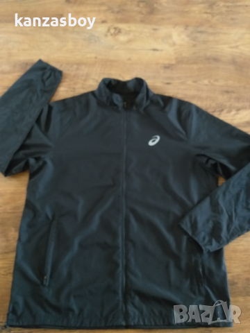 Asics CORE JACKET - страхотна мъжка ветровка Л, снимка 4 - Спортни дрехи, екипи - 45012163