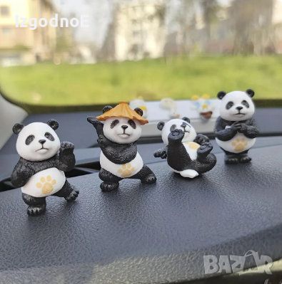 Лот 4 броя фигурки Кунг фу панда, подходящи и за торта, снимка 1 - Фигурки - 45665255