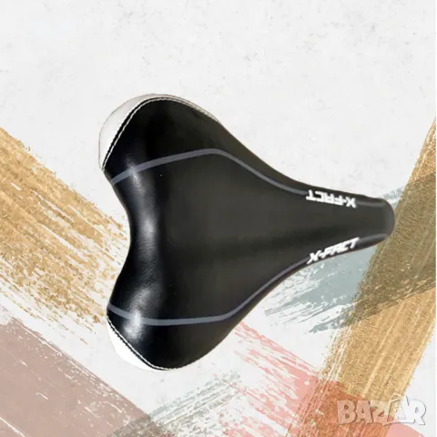 Универсална седалка за велосипед X-FACT, Ергономична, Гел пяна, снимка 4 - Аксесоари за велосипеди - 49127434