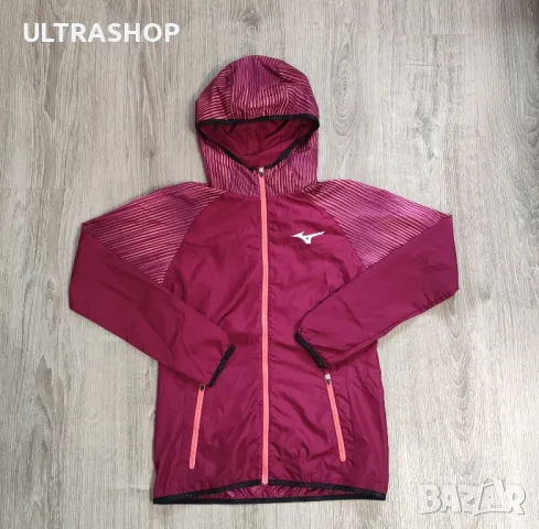 Дамска ветровка 
✔️ Mizuno 
✔️ size XS
Отлично състояние, снимка 1 - Спортни екипи - 47076077