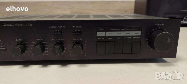 Стерео усилвател Yamaha A-400, снимка 3 - Ресийвъри, усилватели, смесителни пултове - 53122097