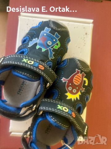 Бебешки сандали Geox, снимка 3 - Бебешки обувки - 46137781