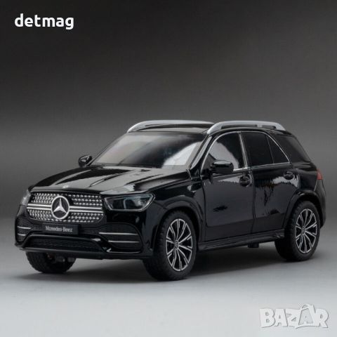 Метална количка MERCEDES BENZ GLE 350 МАЩАБ 1/24 ПУШЕЩА., снимка 2 - Колекции - 45684148