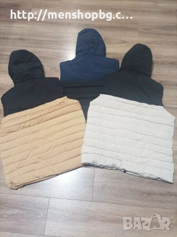 Двуцветен мъжки елек, снимка 2 - Якета - 53114209