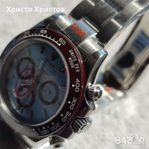 Мъжки луксозен часовник Rolex Daytona Platinum  116506, снимка 10 - Мъжки - 46806256