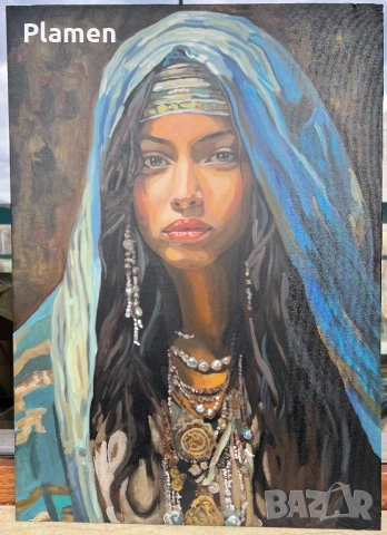 КАРТИНА МАСЛО НА ПЛАТНО ДИАН ПЕТРОВ 2025 Г., снимка 2 - Картини - 54155283