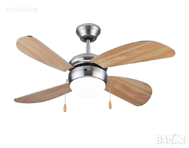 Вентилатор Muhler - таванен, осветление, 42'', снимка 2 - Лампи за таван - 54057802