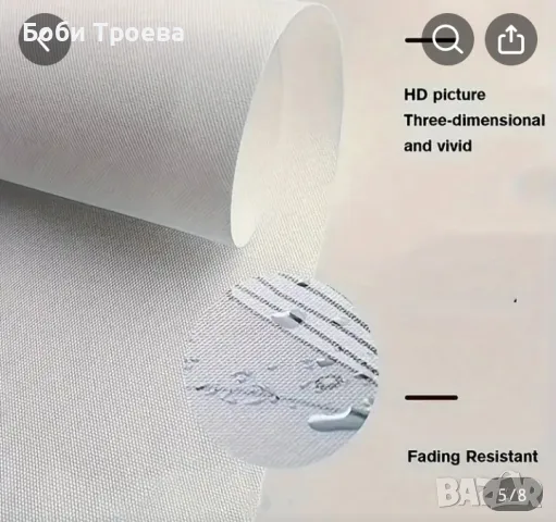 Ярък Печат на Художествен Платно с Кактуси - с Рамка, Рустикален Дървен Фон с Цветни Цветя,, снимка 5 - Картини - 50087032