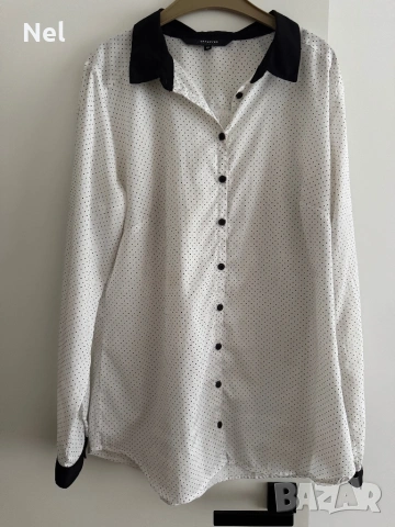 Риза Reserved полиестерна коприна- L, снимка 4 - Ризи - 49635846