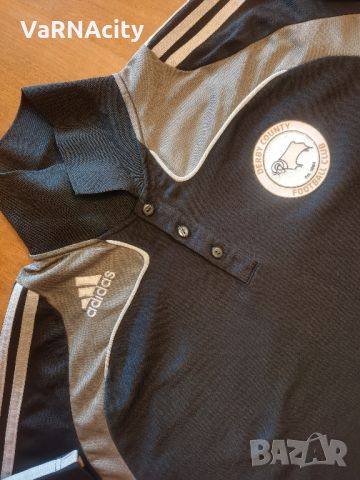 Derby County x ADIDAS size L , снимка 2 - Тениски - 45636122