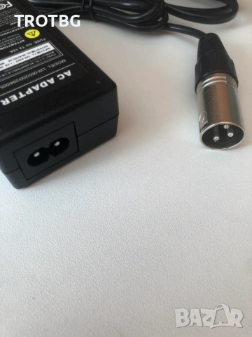 Зарядно 29.4V 2A с порт XLR мъжки, снимка 3 - Друга електроника - 53847454