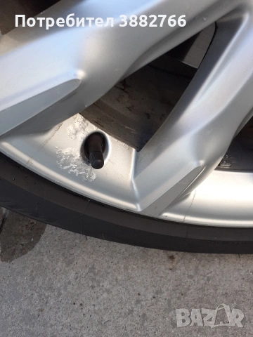 Оригинални джанти 5х112 18цола 8J ет.26 с зимни гуми NEXEN 245 45 18, снимка 7 - Гуми и джанти - 53503091