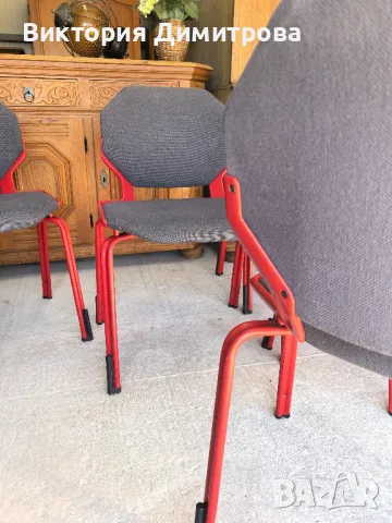 Столове Fröscher - комплект от 6 броя, снимка 8 - Столове - 49611031