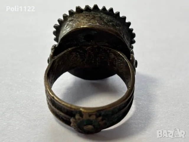Възрожденски пръстен, снимка 5 - Антикварни и старинни предмети - 50230634