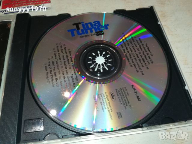 TINA TURNER CD 1605241604, снимка 8 - CD дискове - 45765692