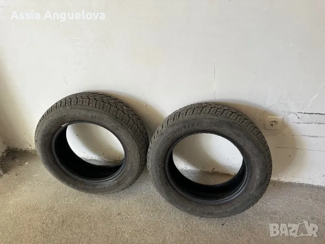 Зимни гуми Dunlop 2 бр. , снимка 1 - Гуми и джанти - 47256344