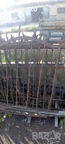 Интериорна ограда,ковано желязо на 200 години, снимка 5 - Антикварни и старинни предмети - 50364083