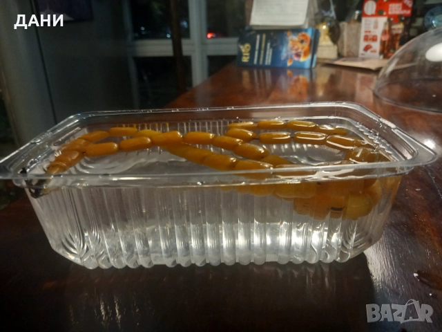 Оригинална, изключително стара кехлибарена броеница, 100 % истински кехлибар,над 120одини, снимка 12 - Други ценни предмети - 49889039