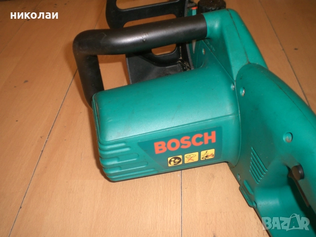 BOSCH ел резачка за дърва мадеин германия, снимка 3 - Градинска техника - 52910732