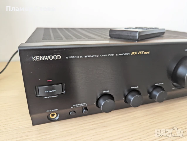 Усилвател Kenwood KA-4060R, снимка 4 - Ресийвъри, усилватели, смесителни пултове - 50858270