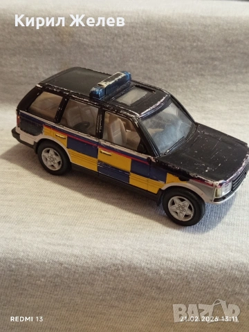 Метална количка Range rover за КОЛЕКЦИЯ ДЕКОРАЦИЯ 48747