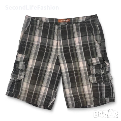 LEE Dungarees мъжки къси панталони размер 38 XXL каре