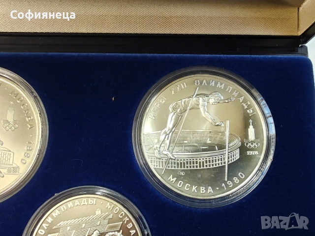СССР 5 и 10 рубли 1978 ХХІІ Летни Олимпийски игри, Москва 1980, снимка 2 - Нумизматика и бонистика - 53613780