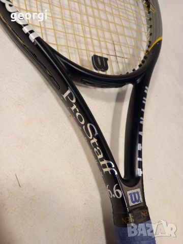 тенис ракета Wilson pro staff 6.6 titanium, снимка 8 - Тенис - 46197262