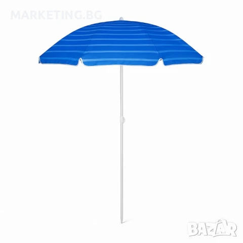 Плажен чадър Muhler U5016 – 130x180 см, с метална конструкция и устойчив TNT плат, снимка 2 - Други стоки за дома - 50491903