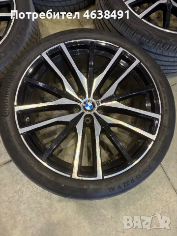 Оригинални джанти 22 цола за БМВ Х5,6,7 Г05,Г06… BMW X5 , X6 , X7 , G05 G06 22”, снимка 3 - Гуми и джанти - 53842814