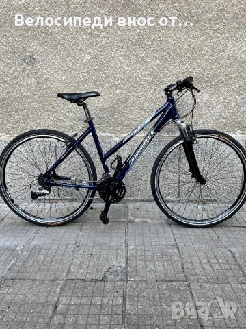 Алуминиев велосипед 28 цола 24 скорости преден амортисьор много запазено внос от Австрия 