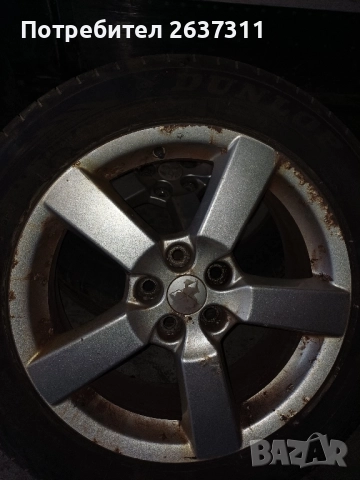 Джанти с гуми "18" от Мицубиши Аутлендър 2, снимка 4 - Гуми и джанти - 51980674