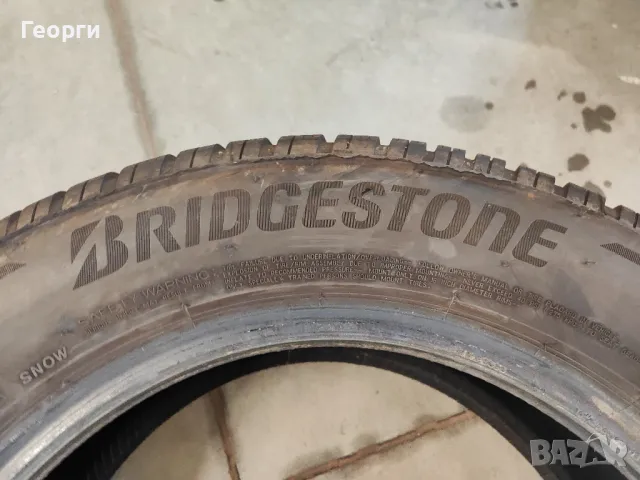 2бр.зимни гуми 215/60/16 Bridgestone, снимка 3 - Гуми и джанти - 48419936