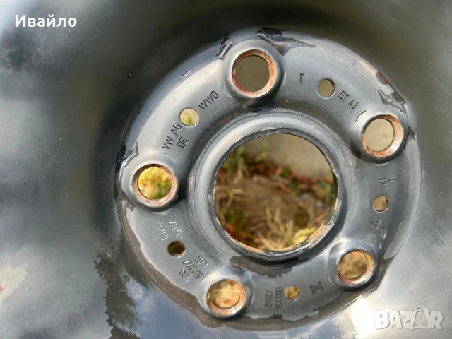 Продавам 2 бр. метални джанти за VW 15 “, снимка 2 - Гуми и джанти - 51016684