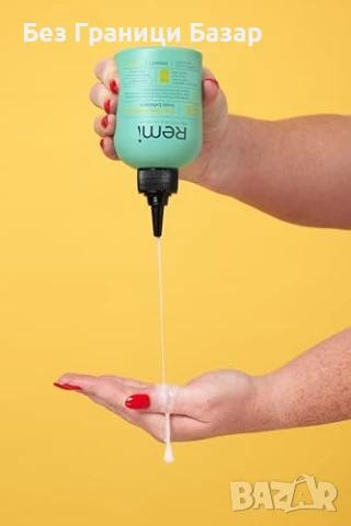 Нов Ексфолиращ продукт за скалп Remi с AHA BHA – без люспи 250ml веган, снимка 3 - Продукти за коса - 51289315