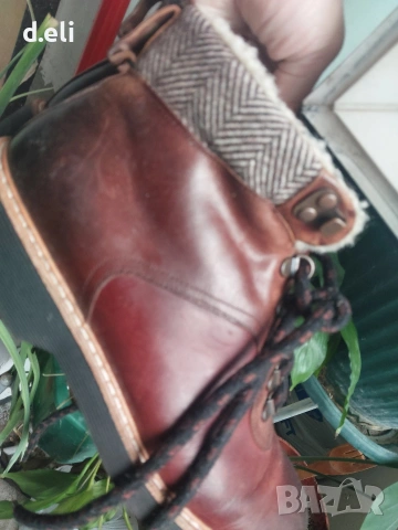 Clark's Original Size 38 100% Кожа Топли зимни ботушки, снимка 2 - Дамски боти - 53292646