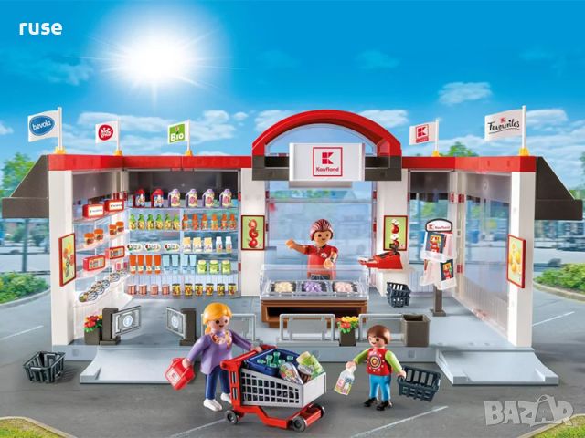 НОВИ! Playmobil 71384 Супермаркет Кауфланд, снимка 2 - Конструктори - 46227686