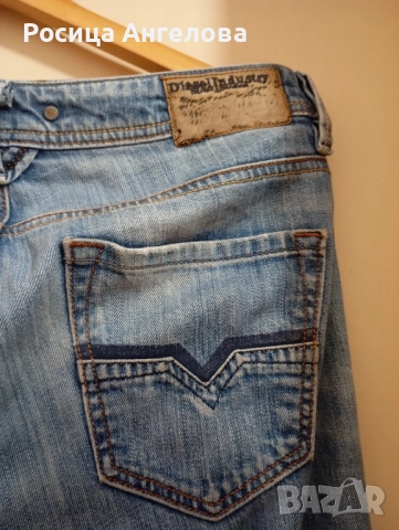 Винтидж автентични оригинални дънки Diesel Larkee размер W31 L30, снимка 14 - Дънки - 51720177