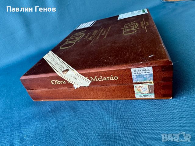 Дървена колекционерска кутия за пури Oliva Serie V Melanio, снимка 4 - Други ценни предмети - 45945535