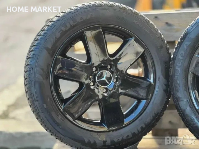5х112 Джанти 17 Цола Мерцедес Вито Виано В клас 5x112 Mercedes V Class Vito Viano Оригинални ЕТ 56 J, снимка 4 - Гуми и джанти - 53259399