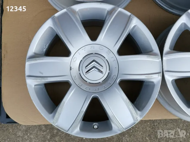 16’’4x108 originalni za citroen 16”4х108 оригинални за ситроен-№198, снимка 10 - Гуми и джанти - 47118673