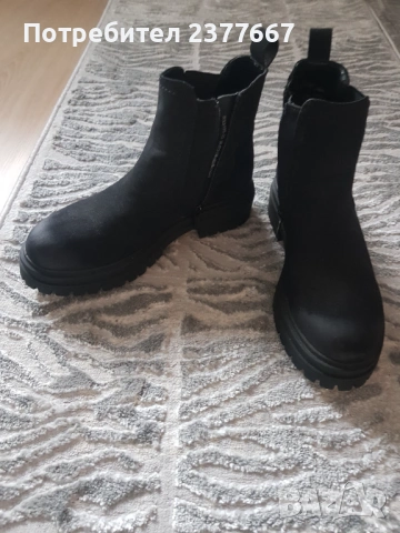 Боти дамски боти #38 / дамски обувки, снимка 6 - Дамски боти - 53076453
