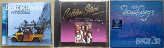 Bay City Rollers + The Beach Boys – оригинални дискове