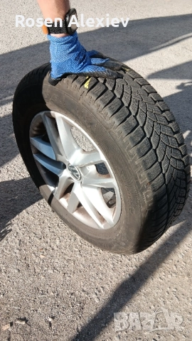4бр. гуми с 16' алум.джанти WV Tiguan