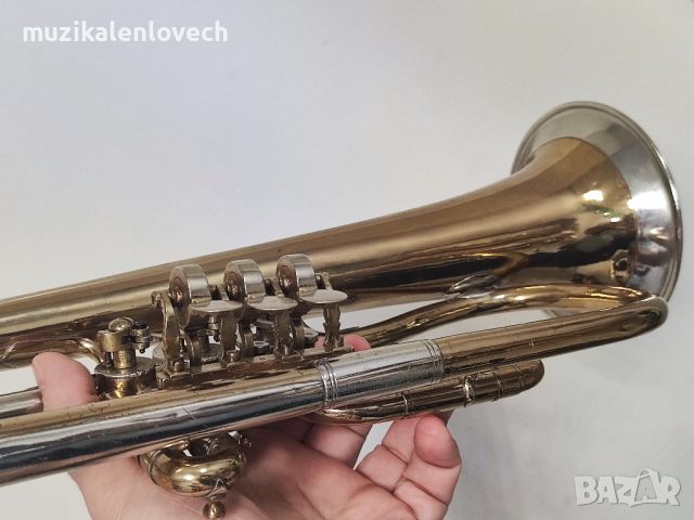 Fluglehorn F. Schediwy Ludwigsburg - Флигорна с оригинален твърд куфар Made In Germany, снимка 17 - Духови инструменти - 45315595