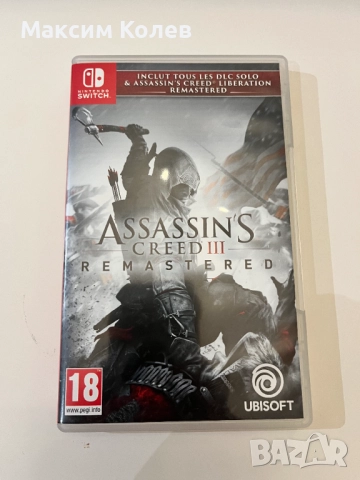 Nintendo Switch Assassin's Creed 3 remastered