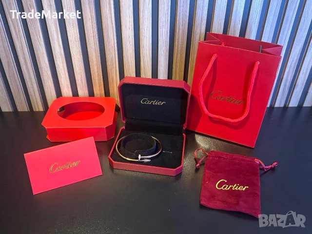 Нова Дамска Гривна Cartier Juste un Clou Bracelet с пълна опаковка