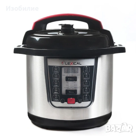 Мултикукър под налягане Lexical LPC-3320 6L/8L, снимка 3 - Мултикукъри - 53016085